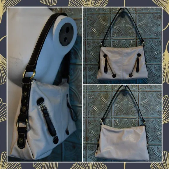 BOGO Vintage Vegan Leather Shoulder Bag - Picture 6 of 6